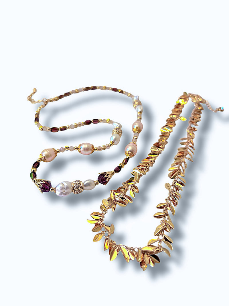 Midnight Shimmer Necklace Set