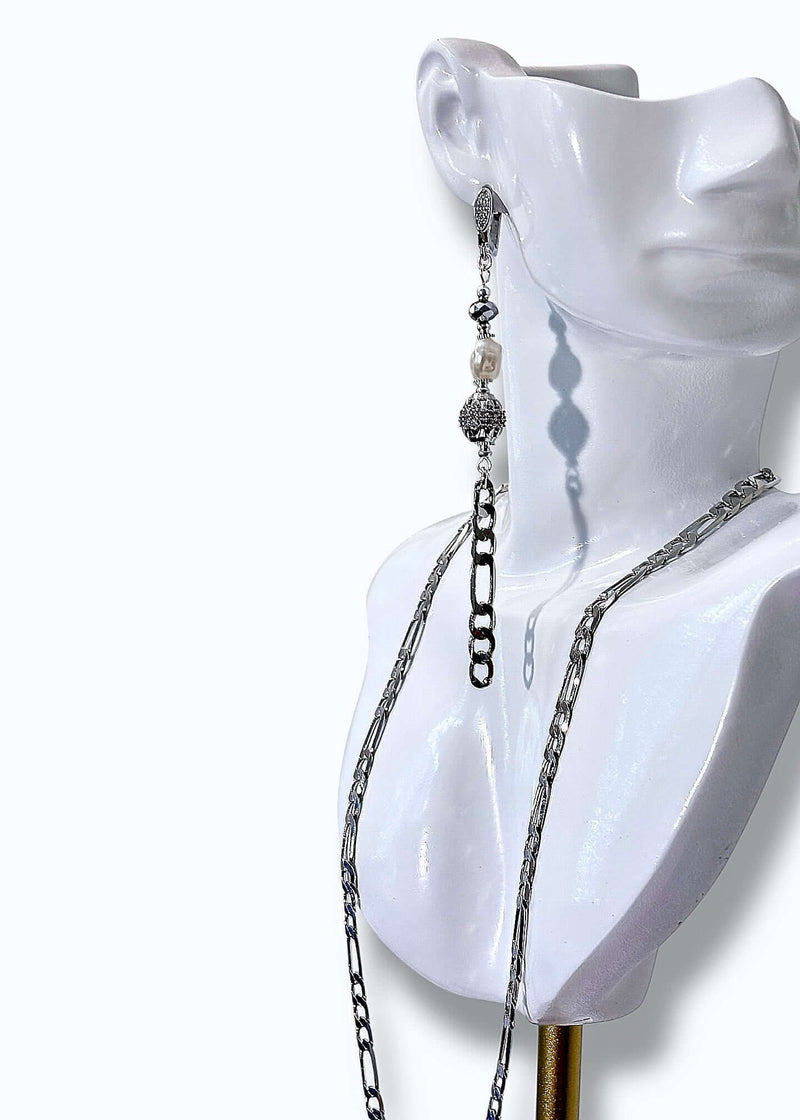 Silvery Eden Necklace Set