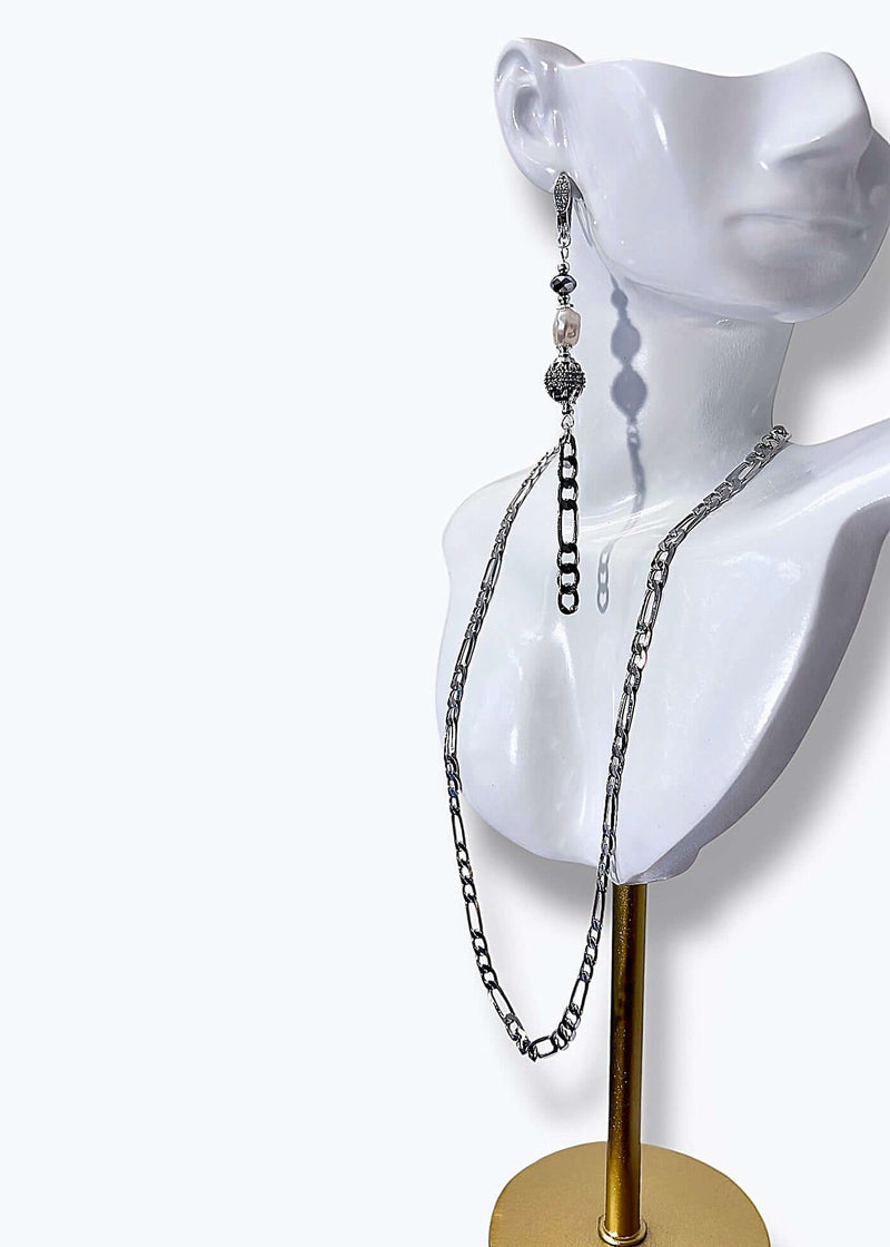 Silvery Eden Necklace Set