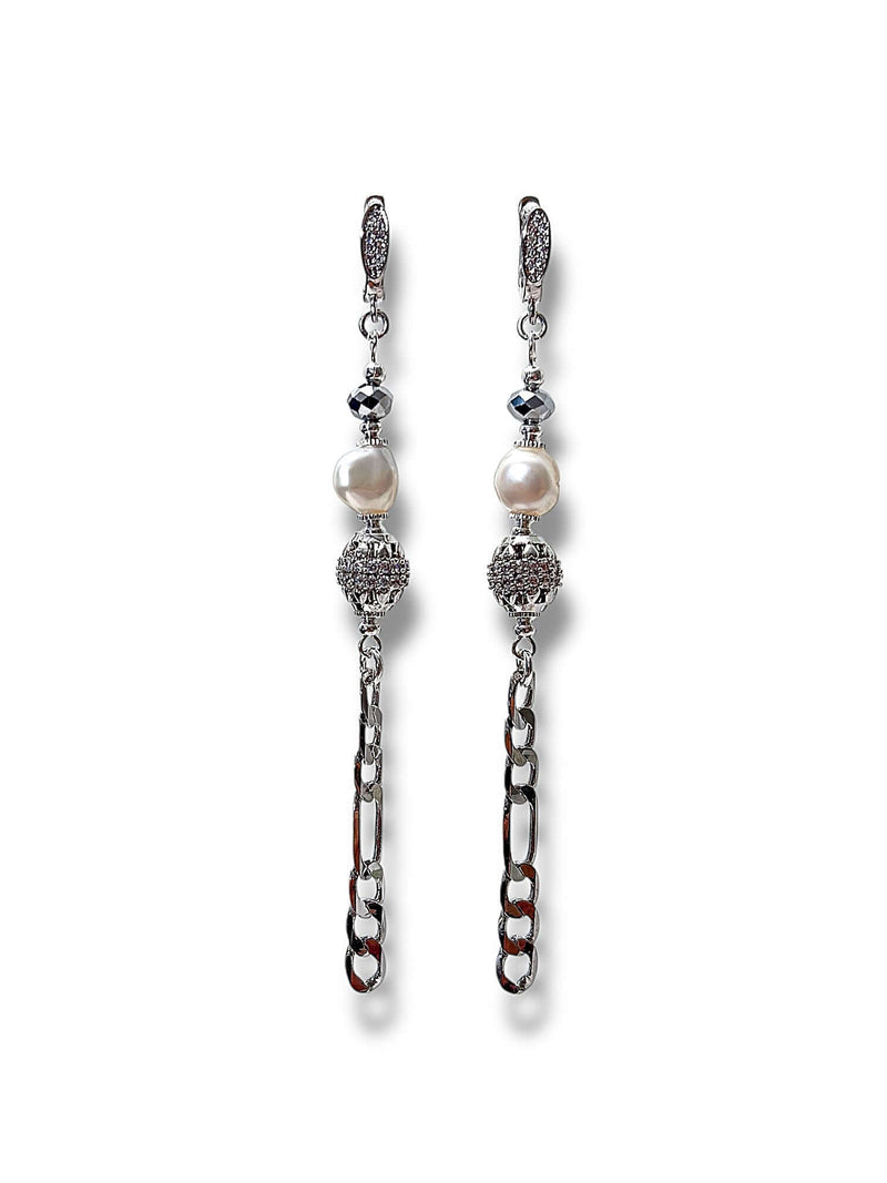 Silvery Eden Necklace Set