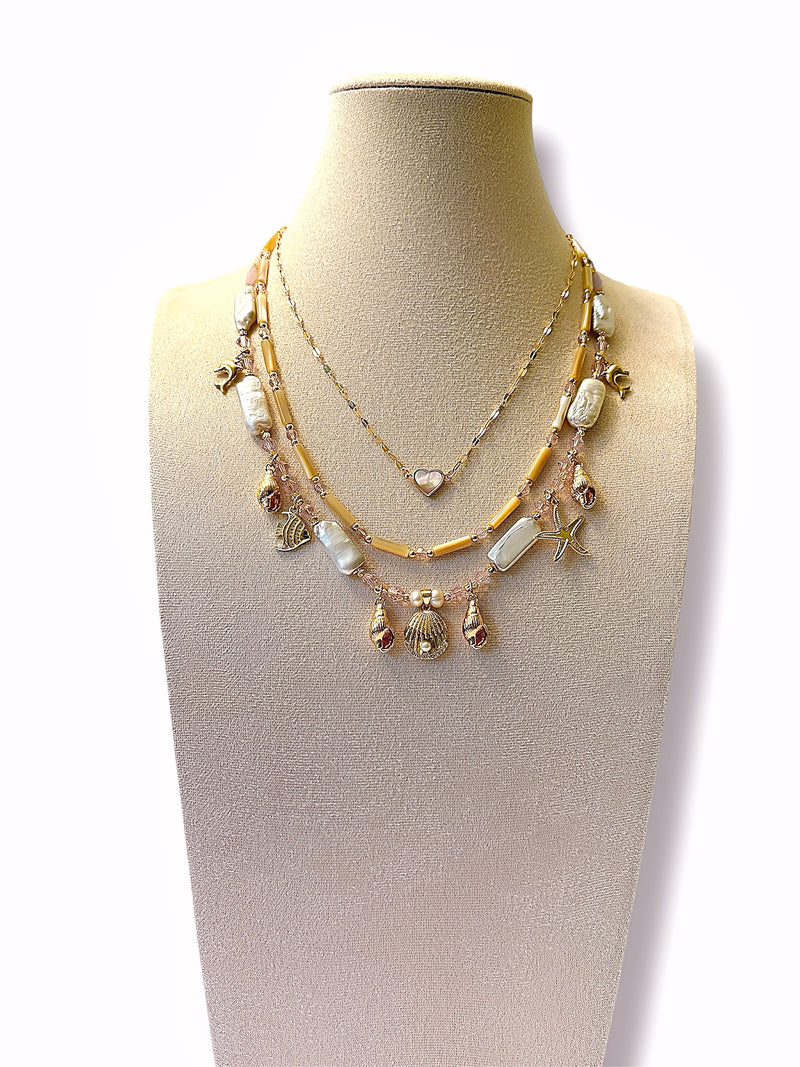 Ocean's Charm Necklace