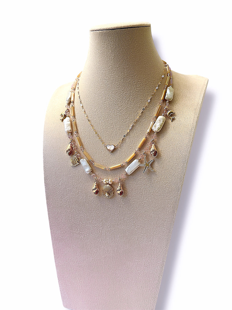 Ocean's Charm Necklace