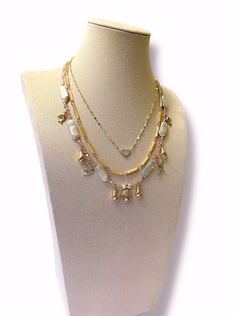 Ocean's Charm Necklace