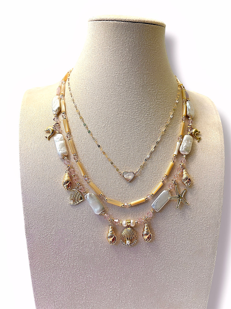 Ocean's Charm Necklace