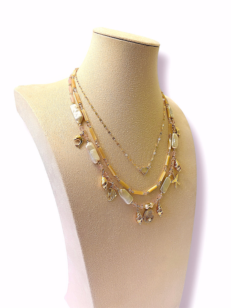 Ocean's Charm Necklace