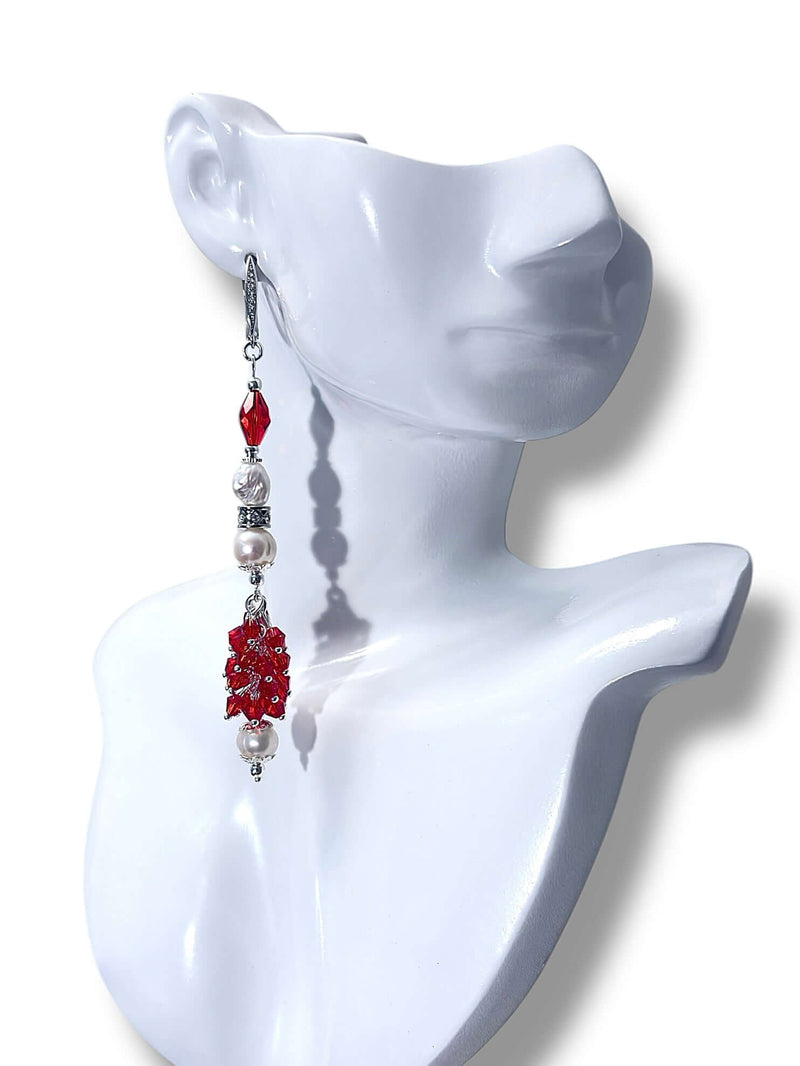 Red Starlet Earrings