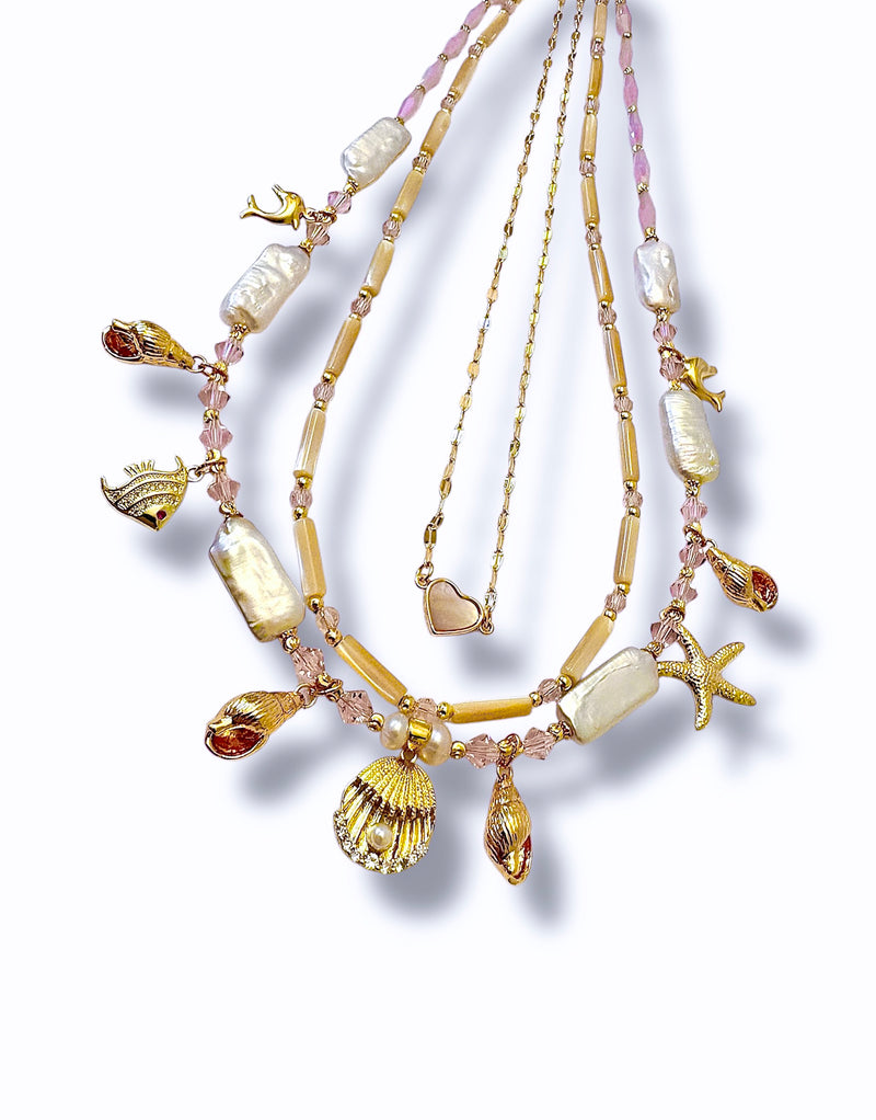 Ocean's Charm Necklace