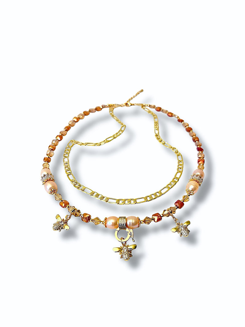 Honey Bee Necklace