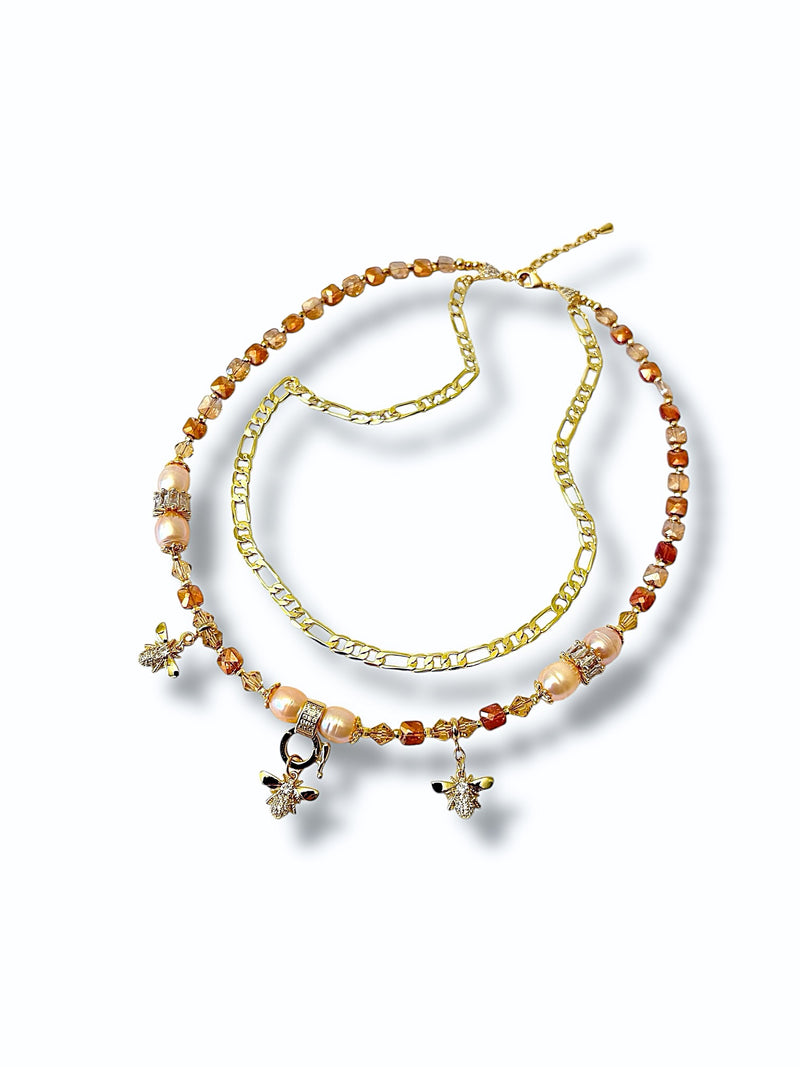 Honey Bee Necklace