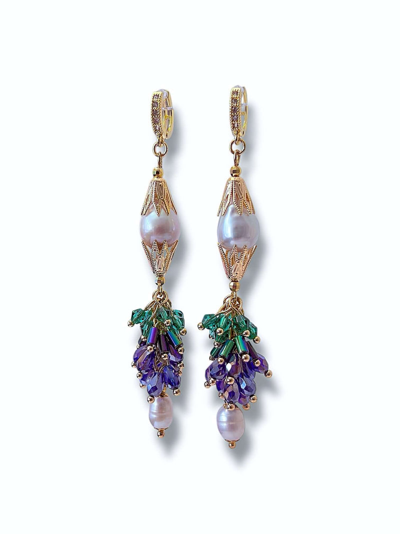 Emerald Starlet Earrings