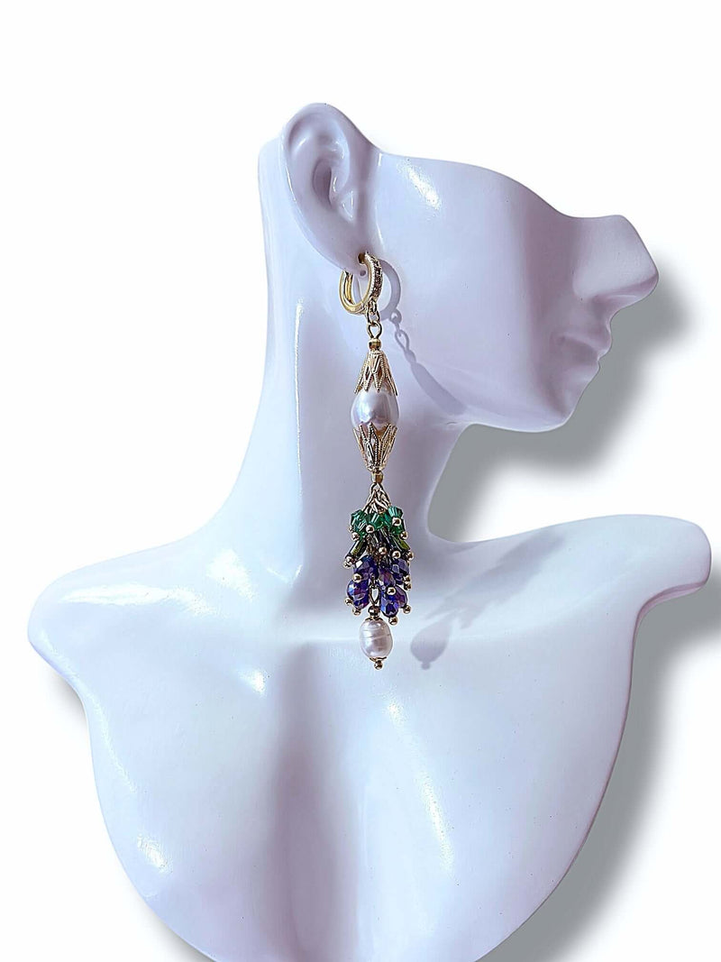 Emerald Starlet Earrings
