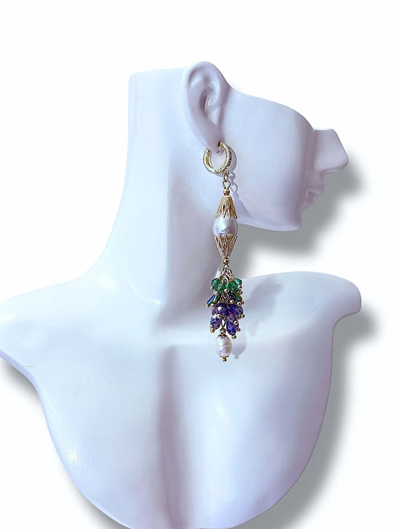 Emerald Starlet Earrings
