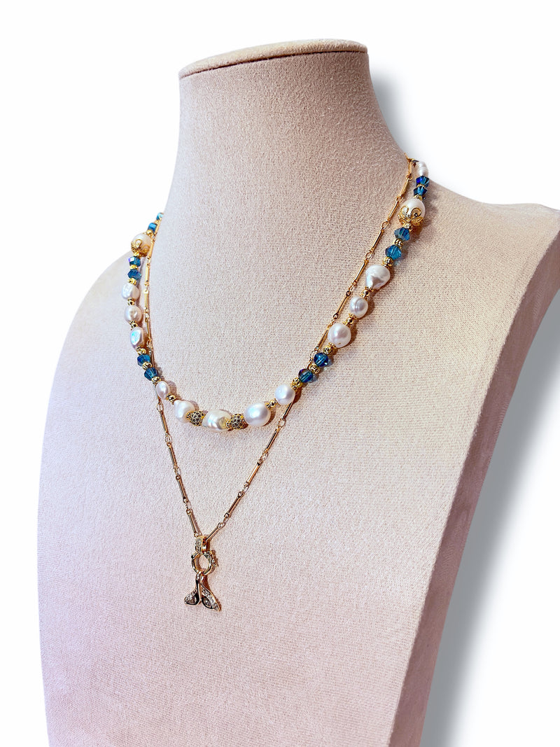 Ocean Whale Necklace Set