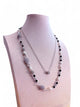 Silver Deco Necklace Set