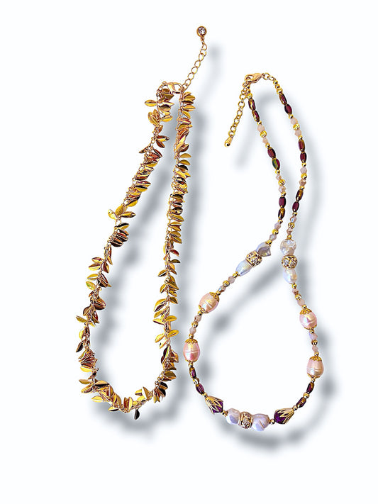 Midnight Shimmer Necklace Set