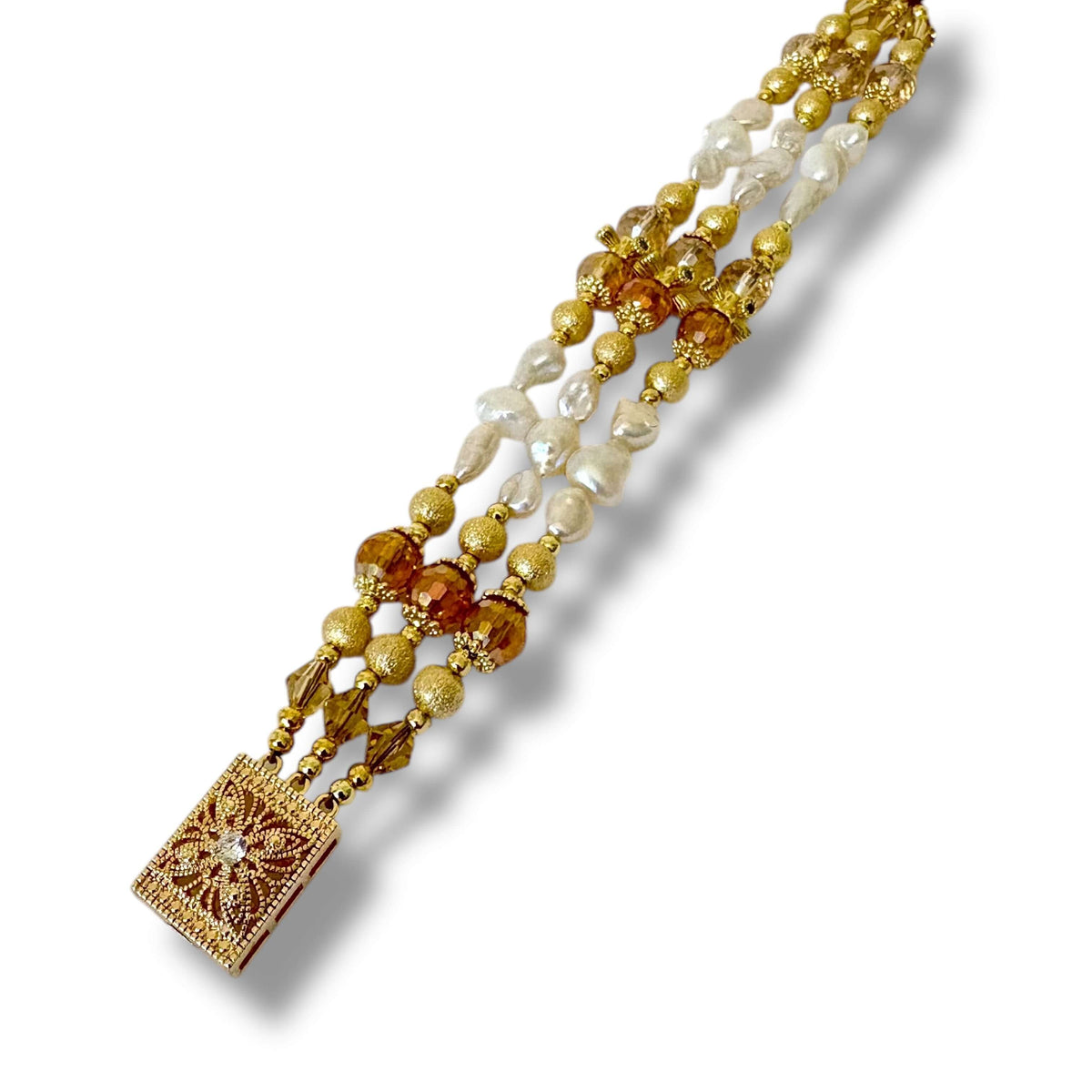 Amber Glow Bracelet