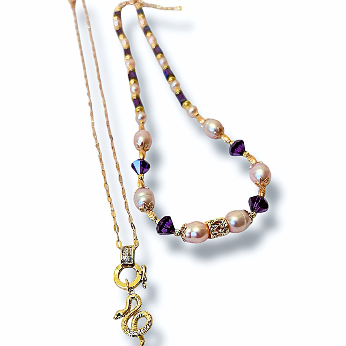 Jungle Style Necklace Set