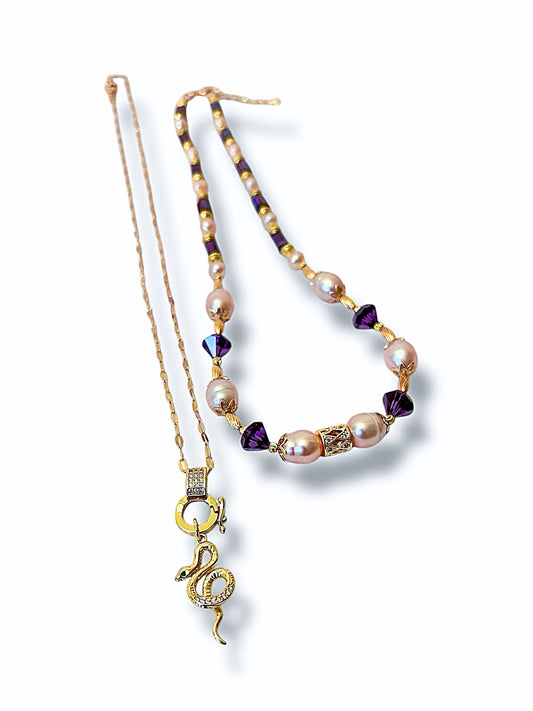Jungle Style Necklace Set