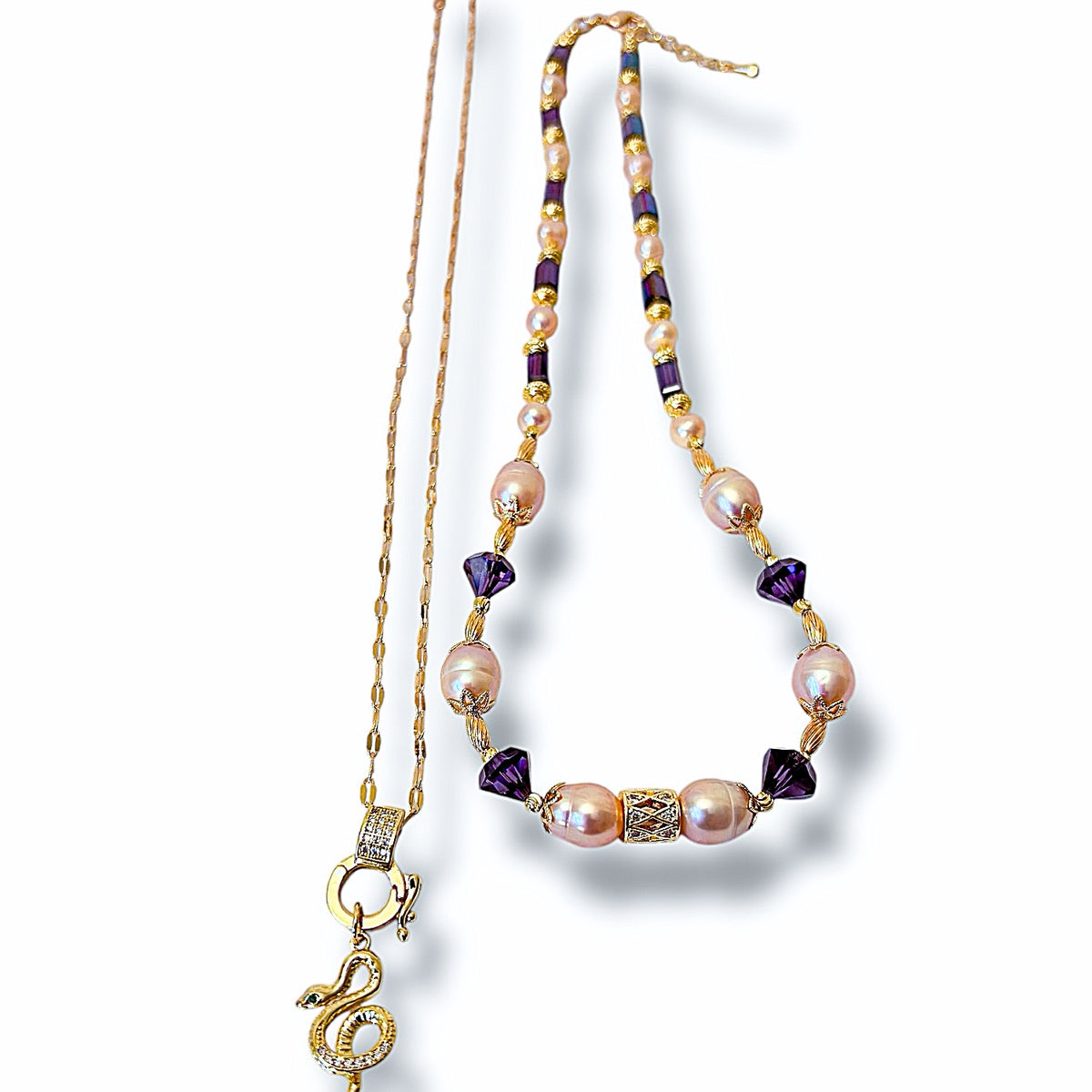 Jungle Style Necklace Set