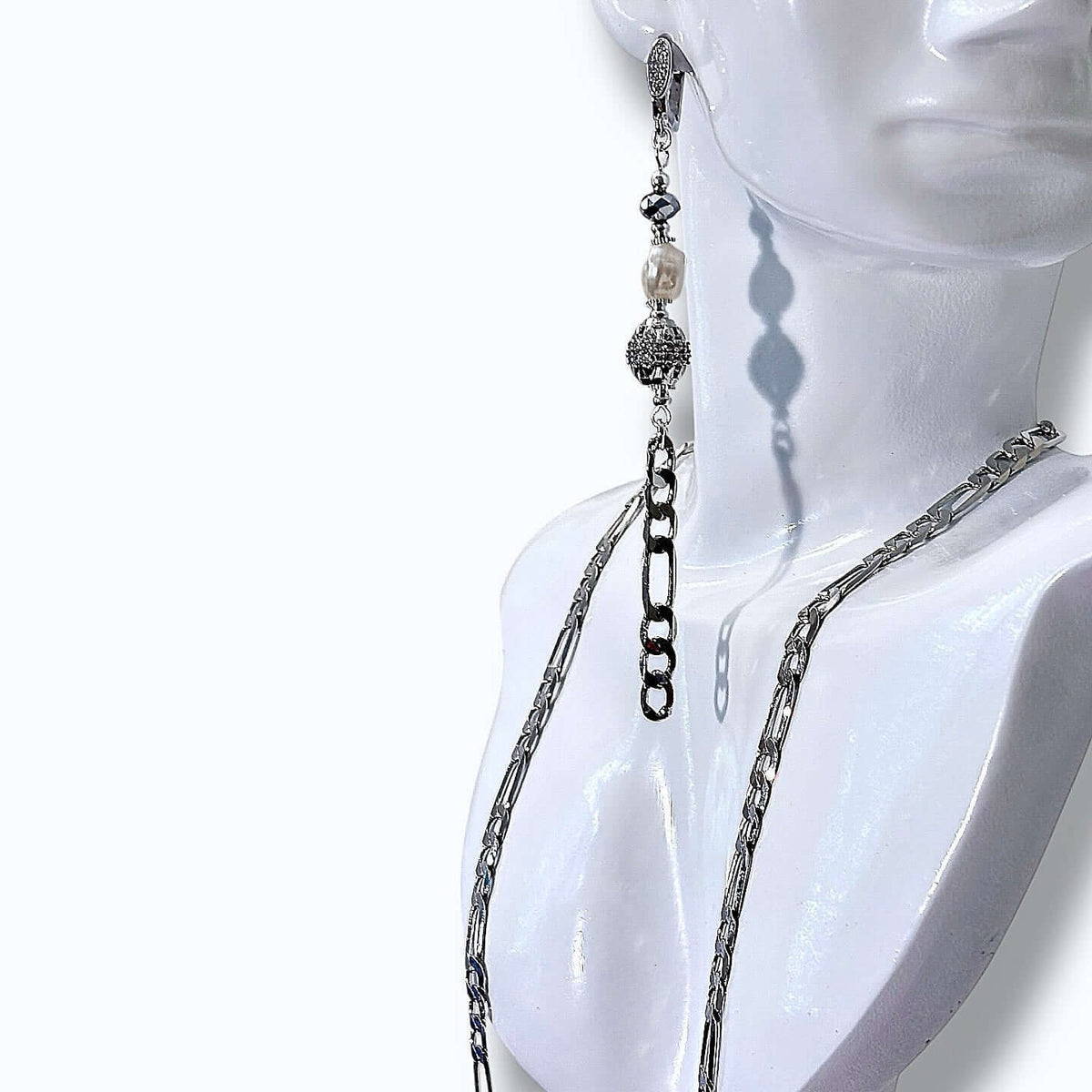 Silvery Eden Necklace Set
