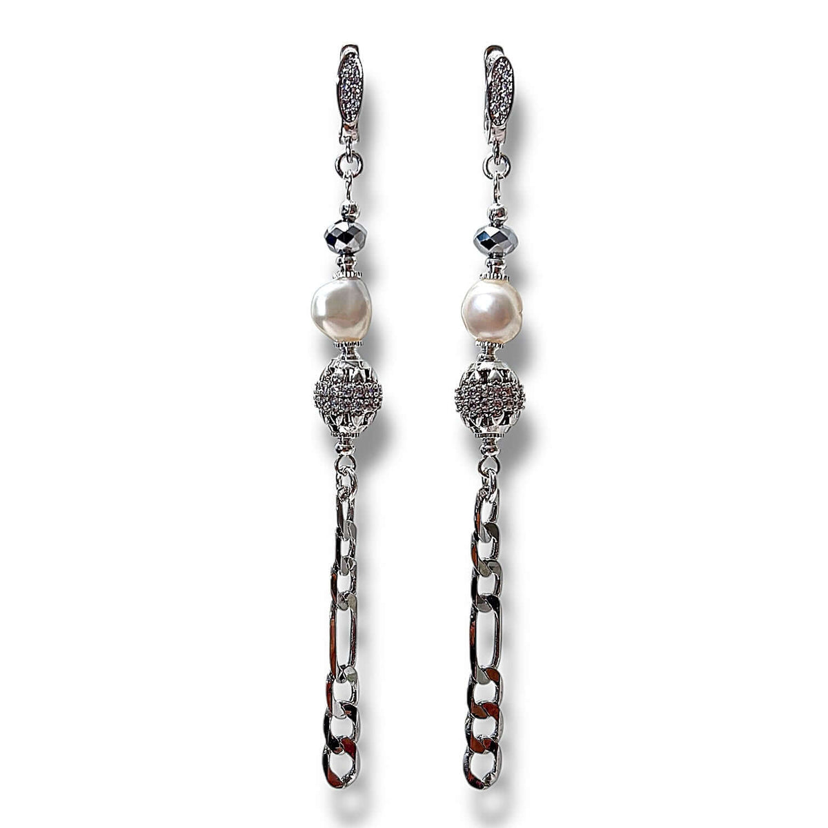 Silvery Eden Necklace Set