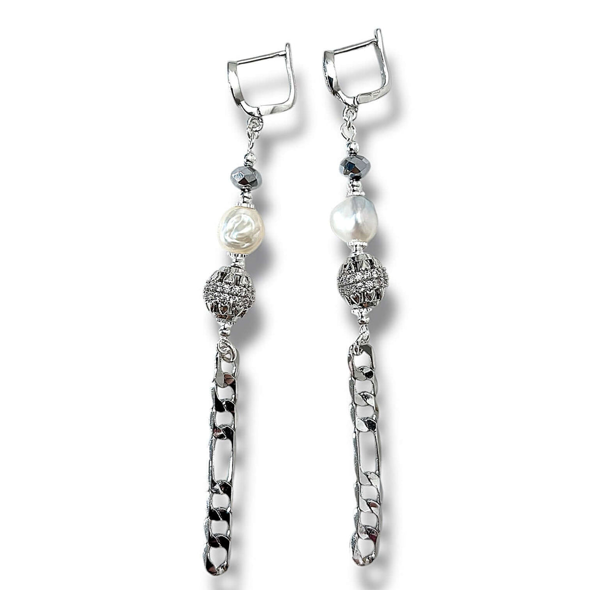 Silvery Eden Necklace Set