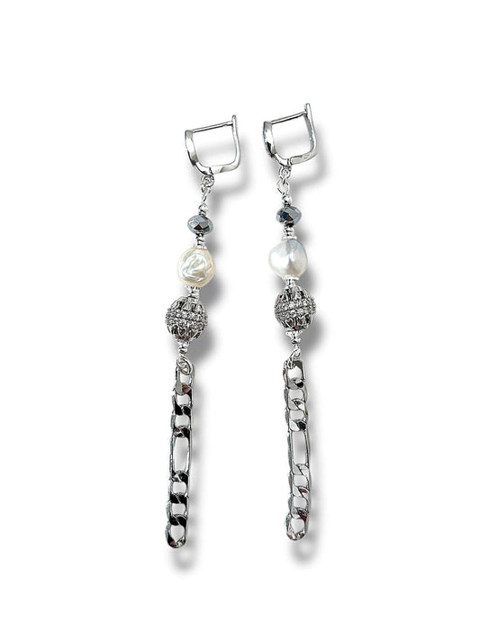 Silvery Eden Necklace Set