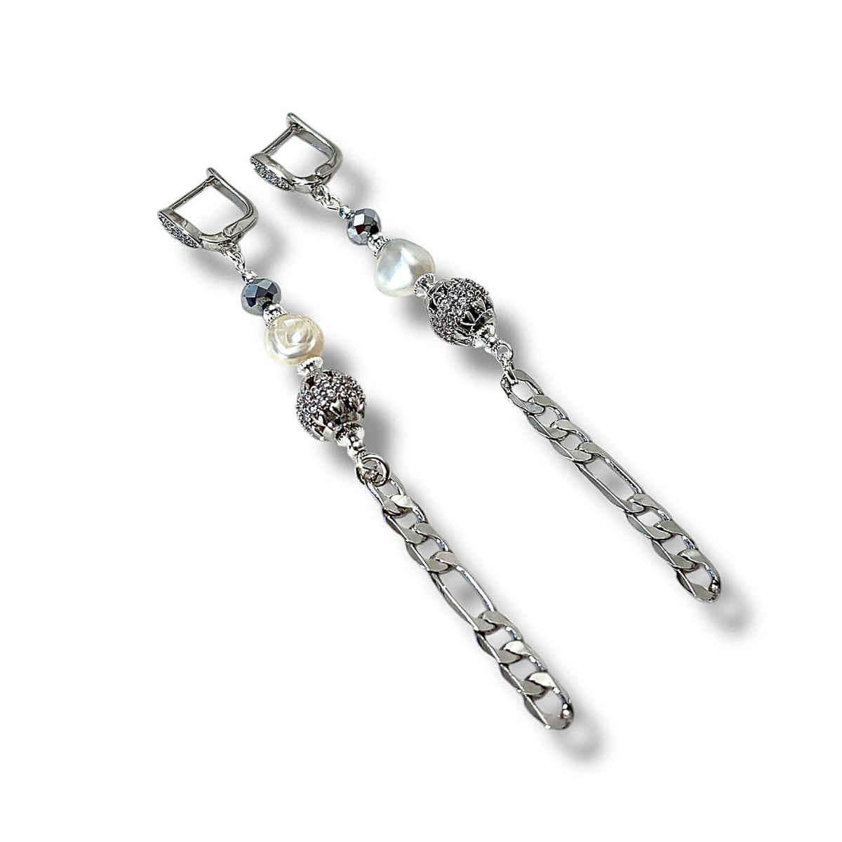 Silvery Eden Necklace Set