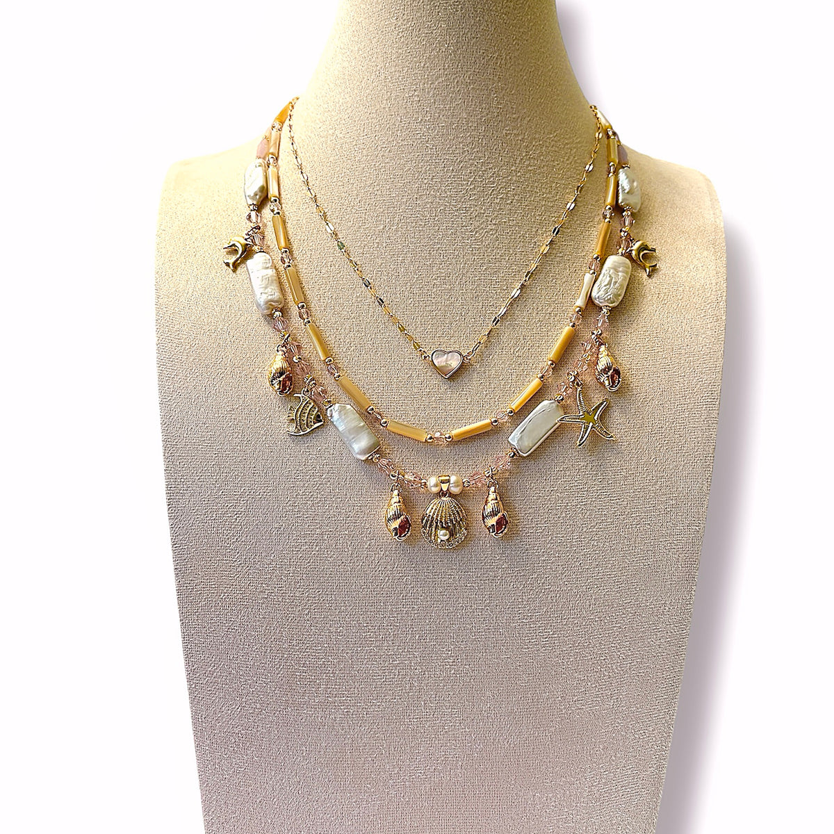 Ocean's Charm Necklace