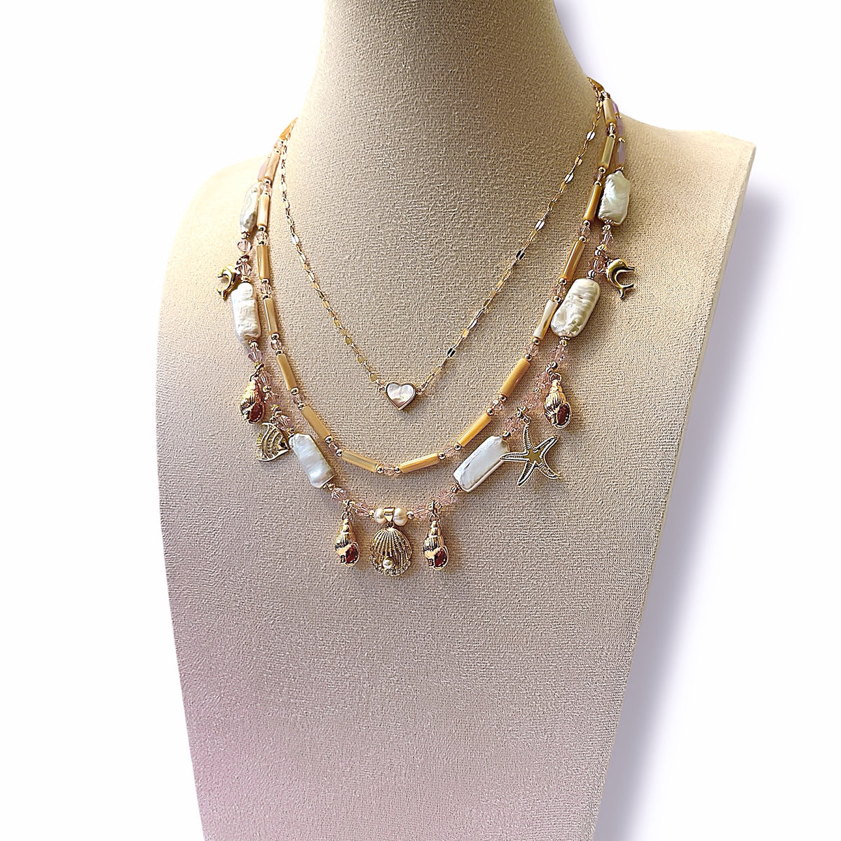 Ocean's Charm Necklace