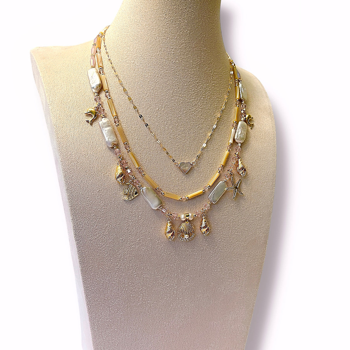 Ocean's Charm Necklace