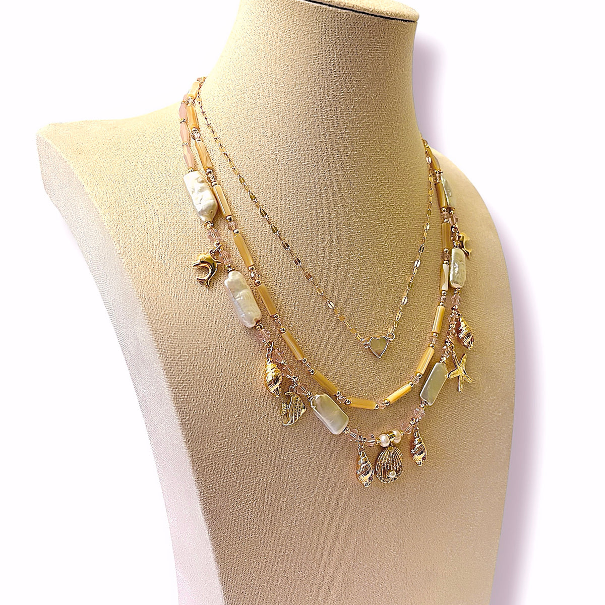 Ocean's Charm Necklace