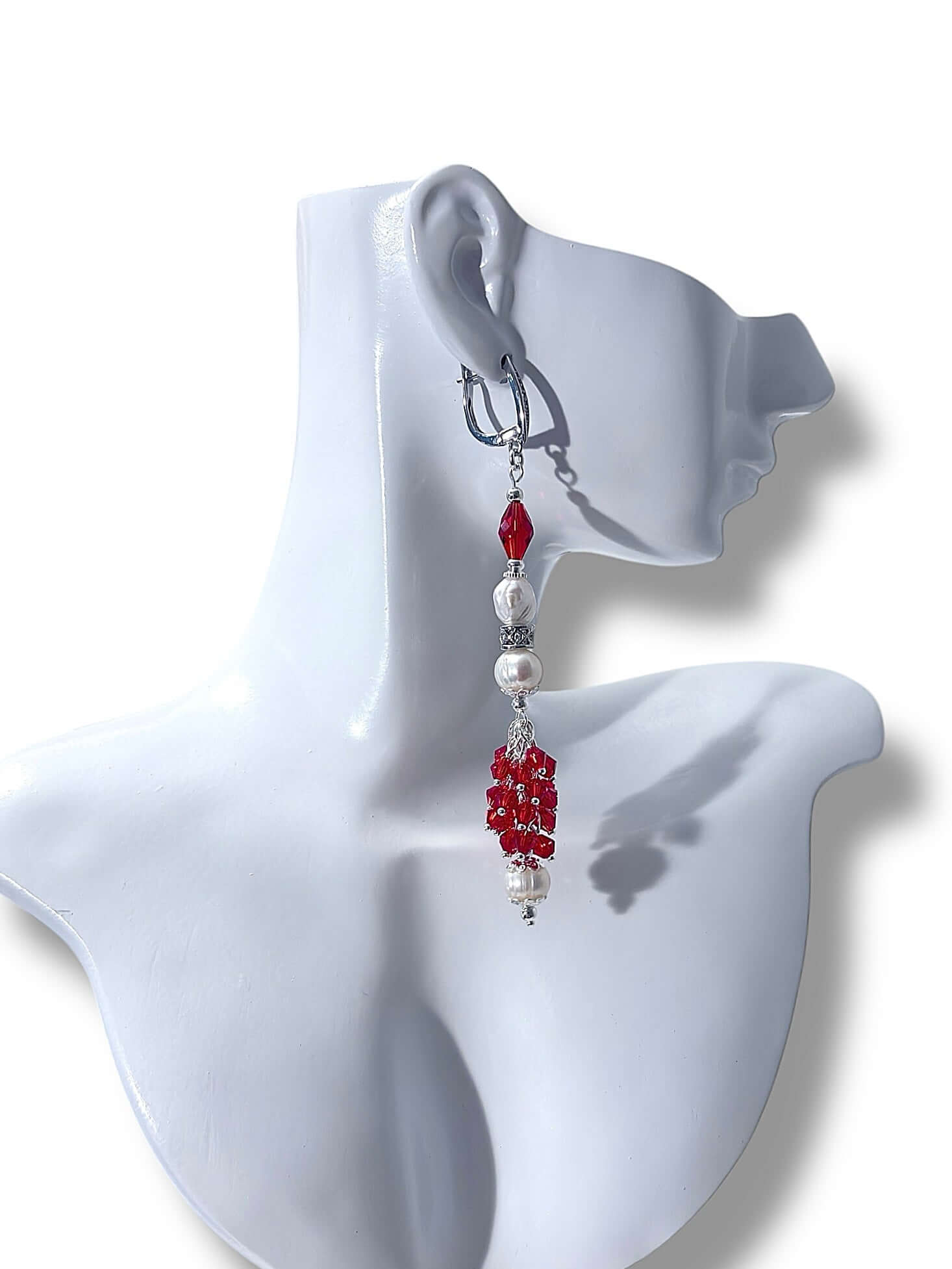 Red Starlet Earrings