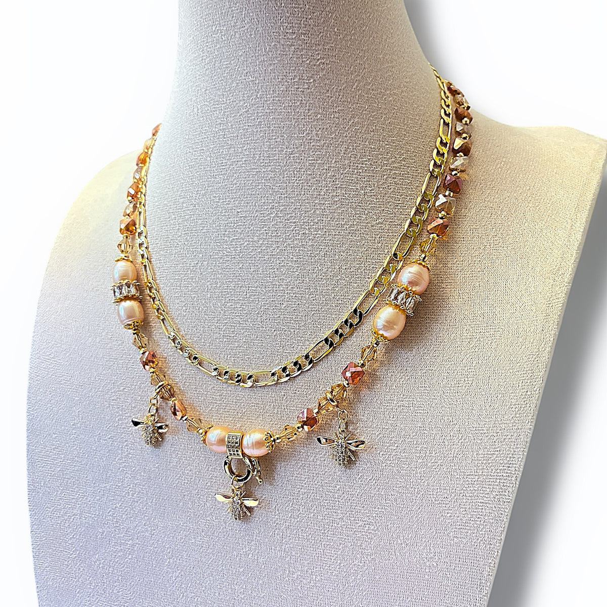 Honey Bee Necklace