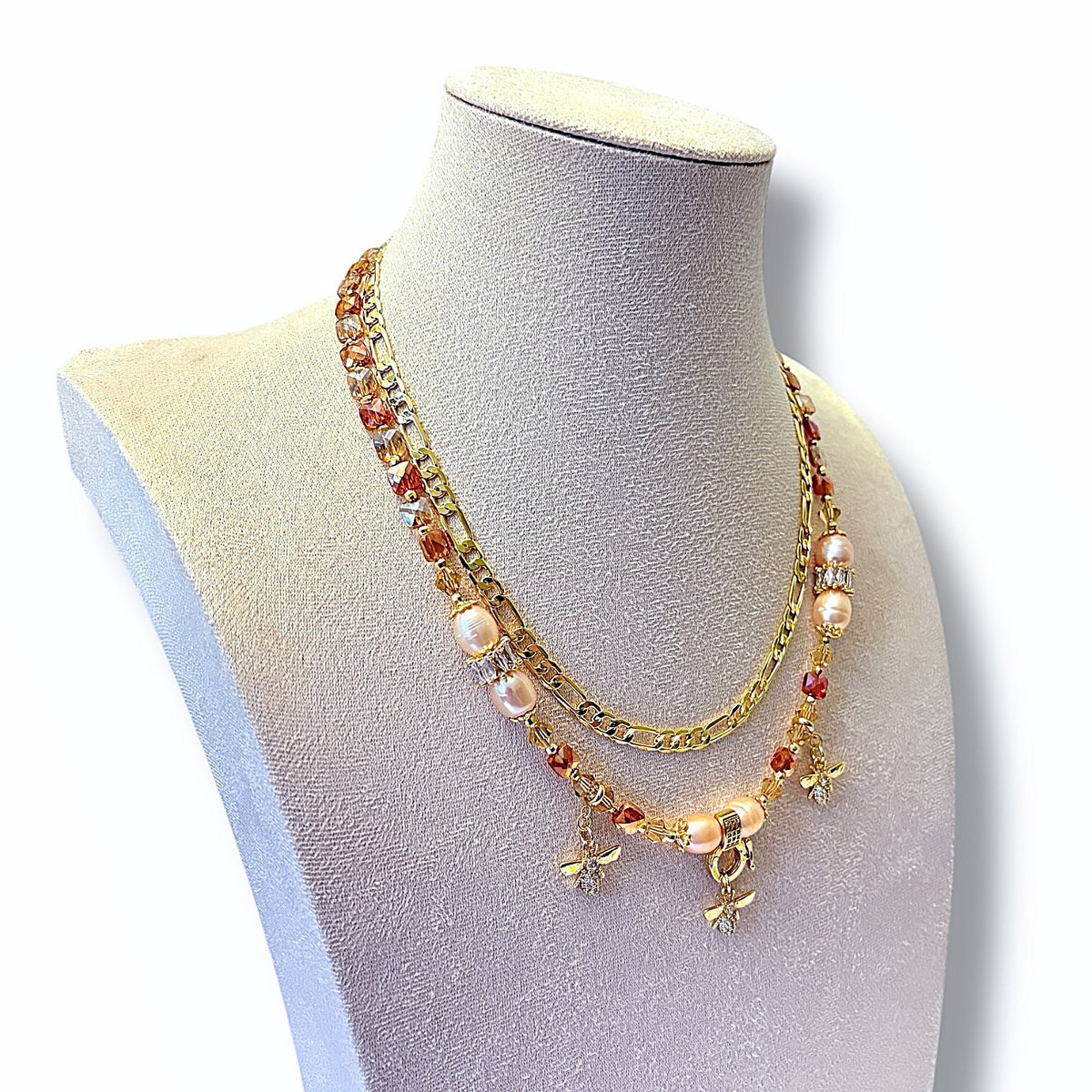 Honey Bee Necklace