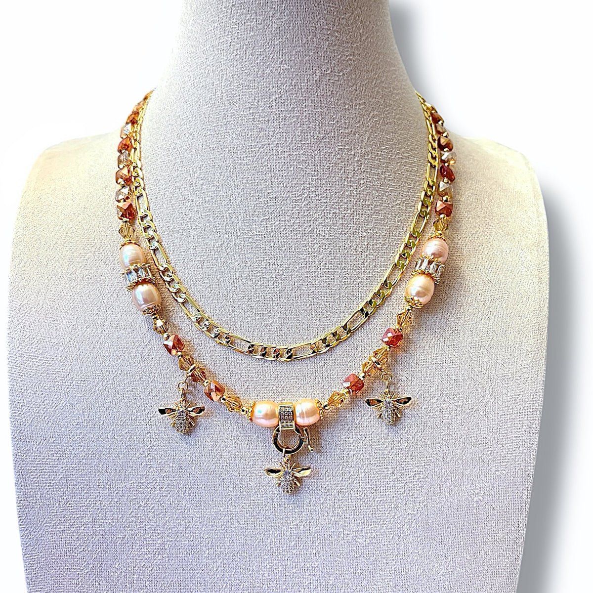 Honey Bee Necklace