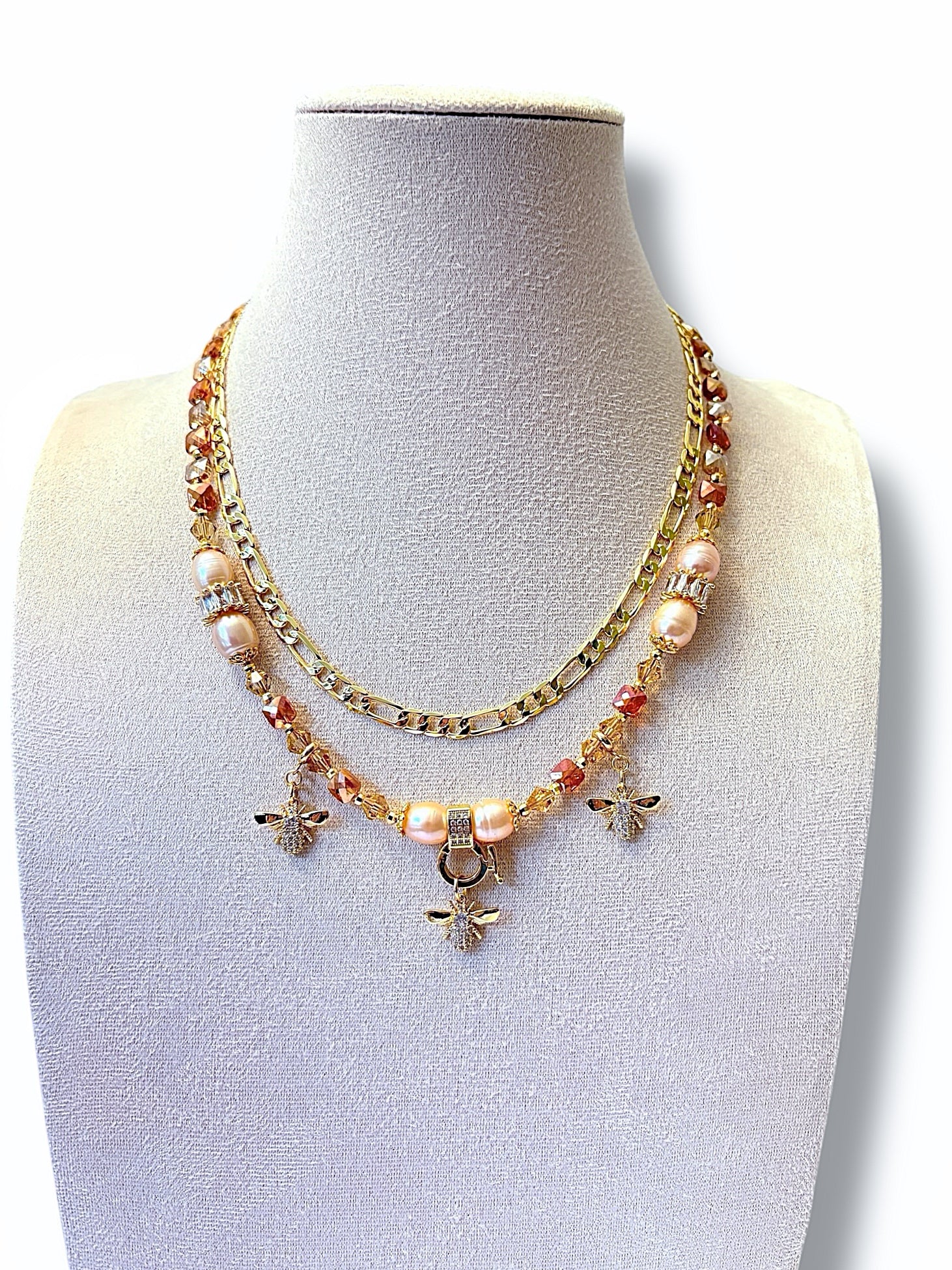Honey Bee Necklace