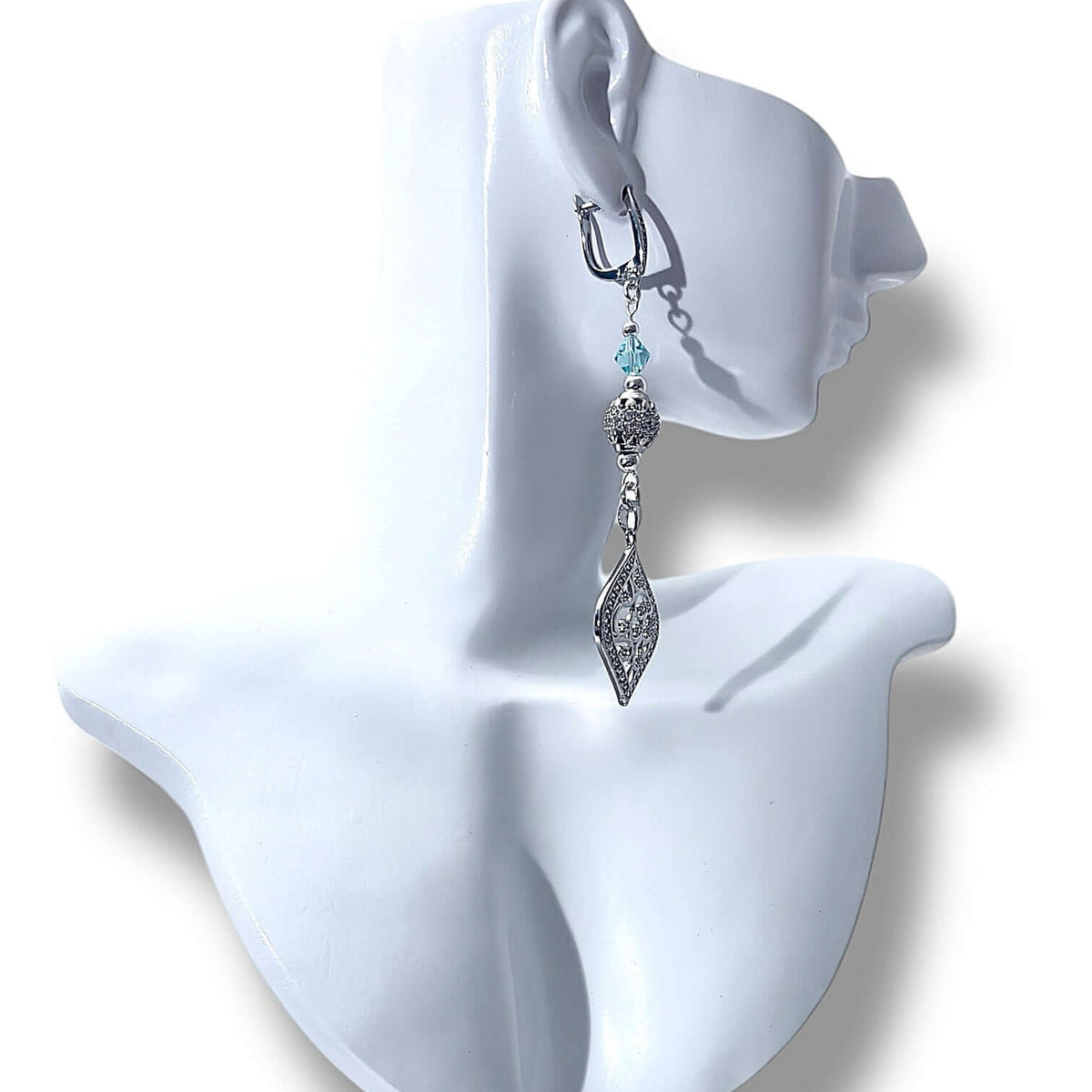 Blue Nouveau Earrings