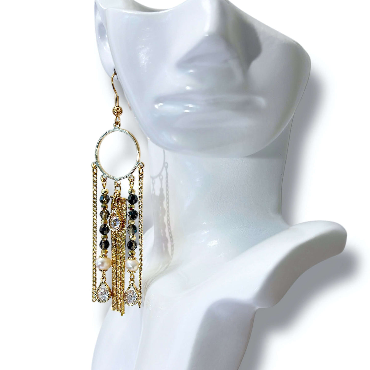 Gold Moderne Earrings