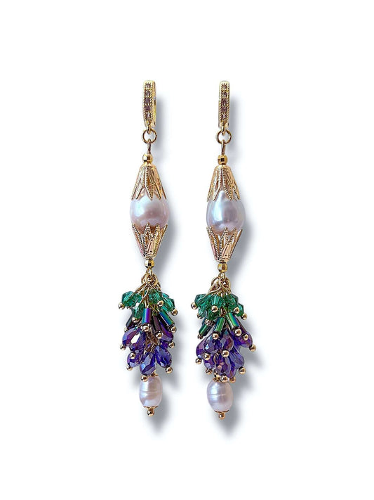Emerald Starlet Earrings