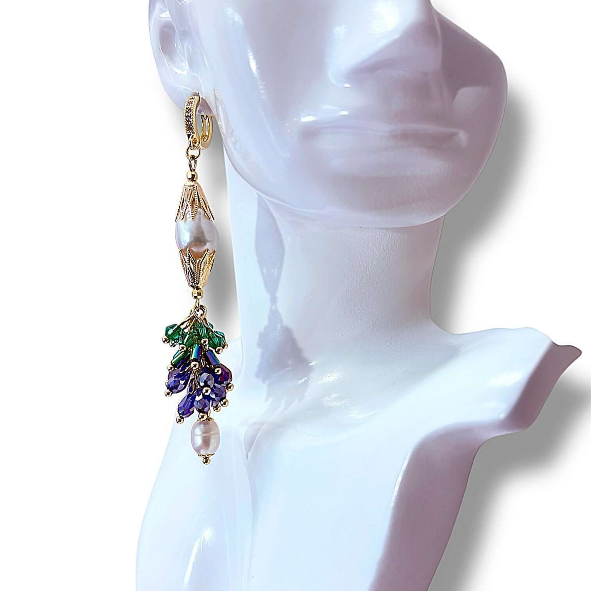 Emerald Starlet Earrings