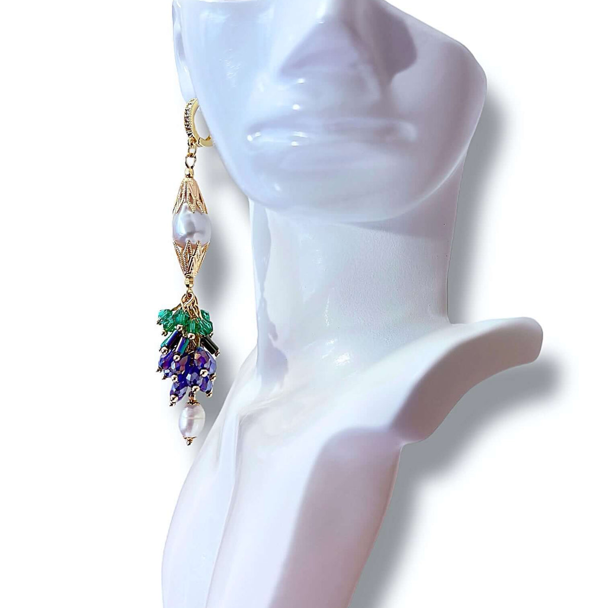 Emerald Starlet Earrings