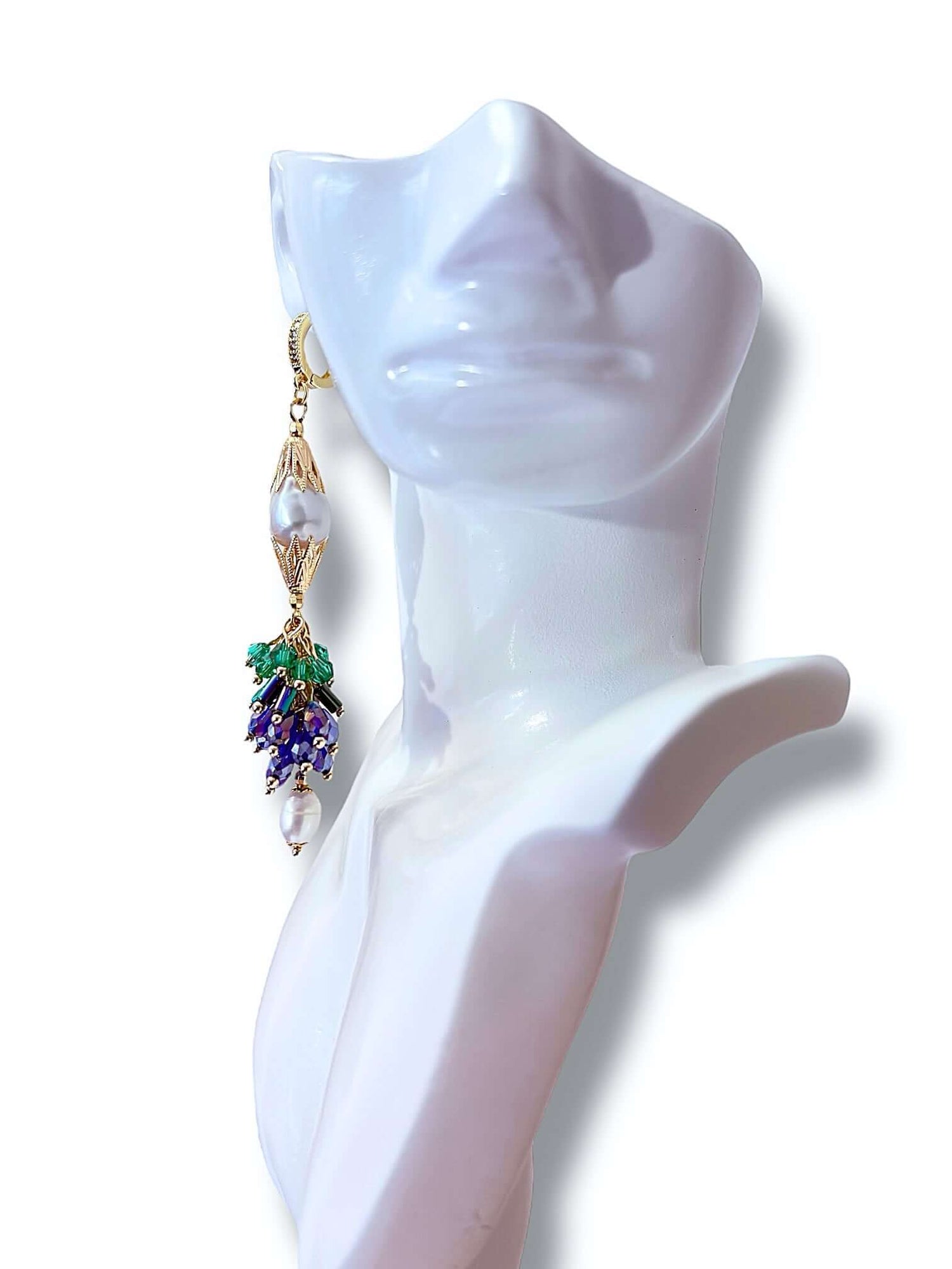 Emerald Starlet Earrings