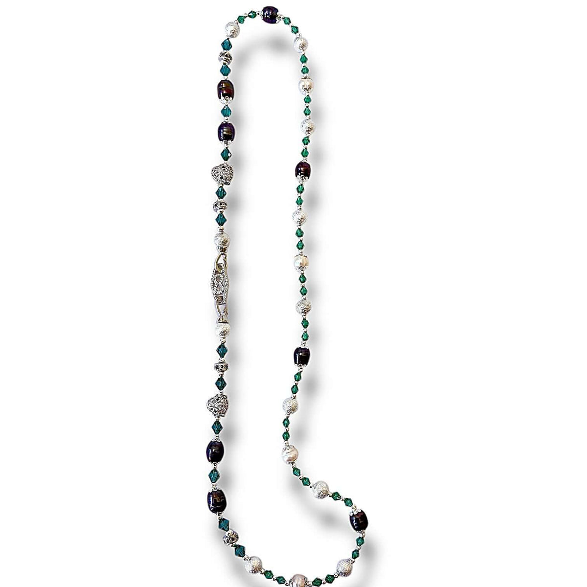 Emerald Cat Necklace
