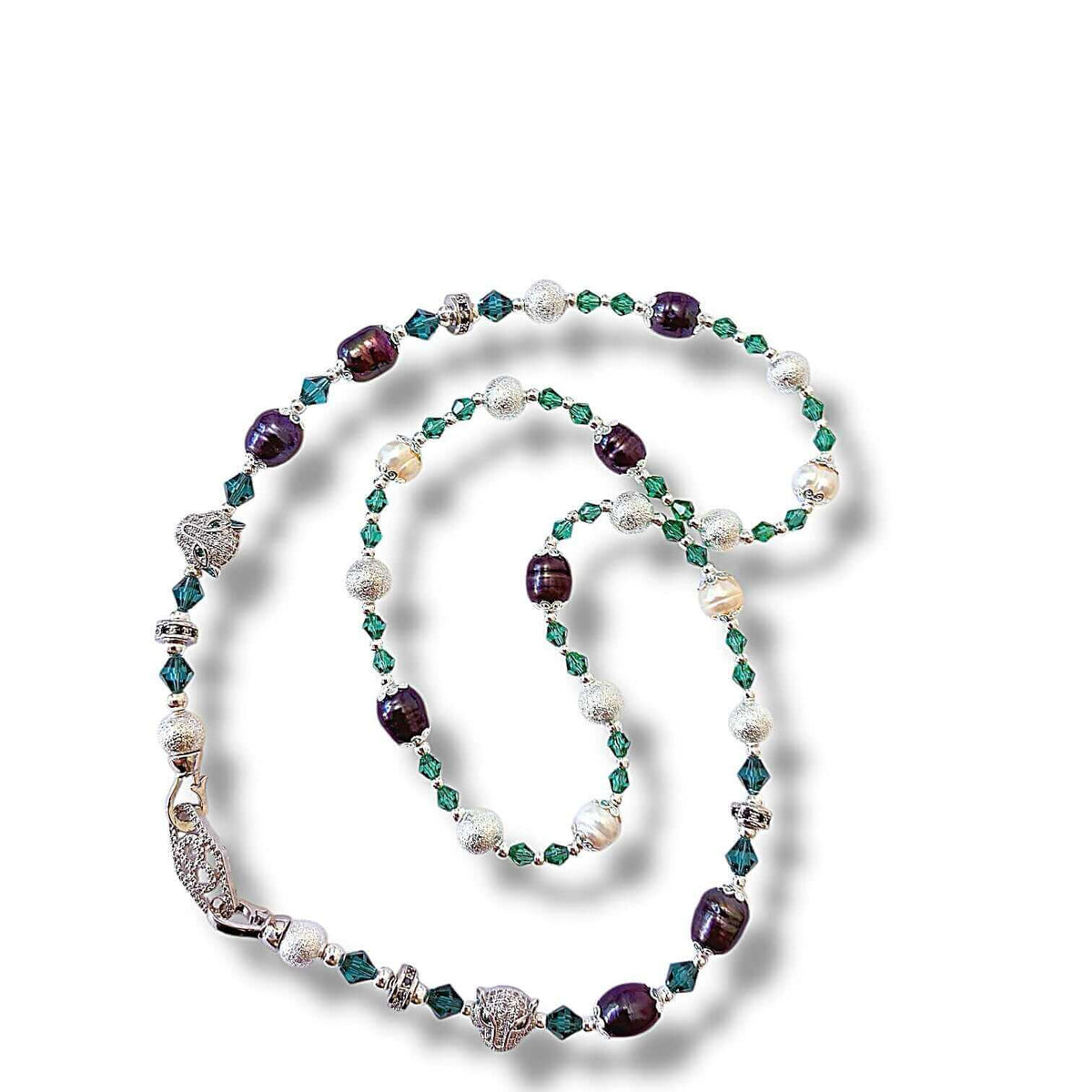 Emerald Cat Necklace