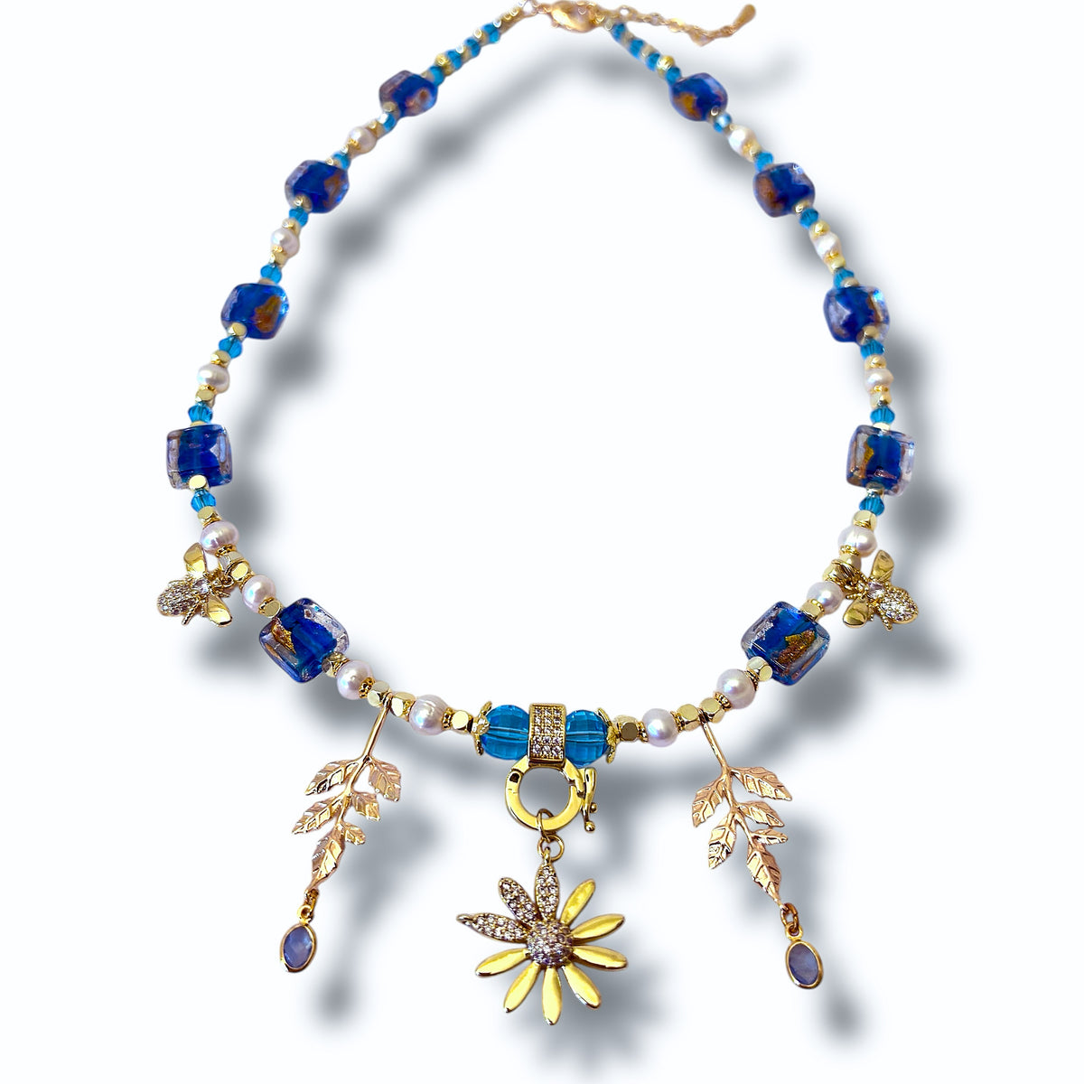 Spring Skies necklace