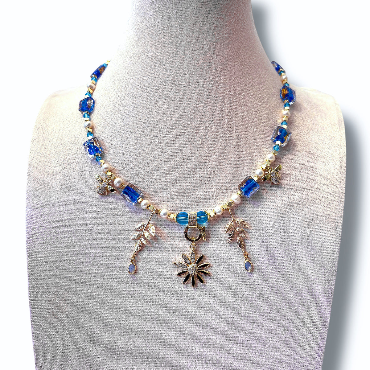 Spring Skies necklace