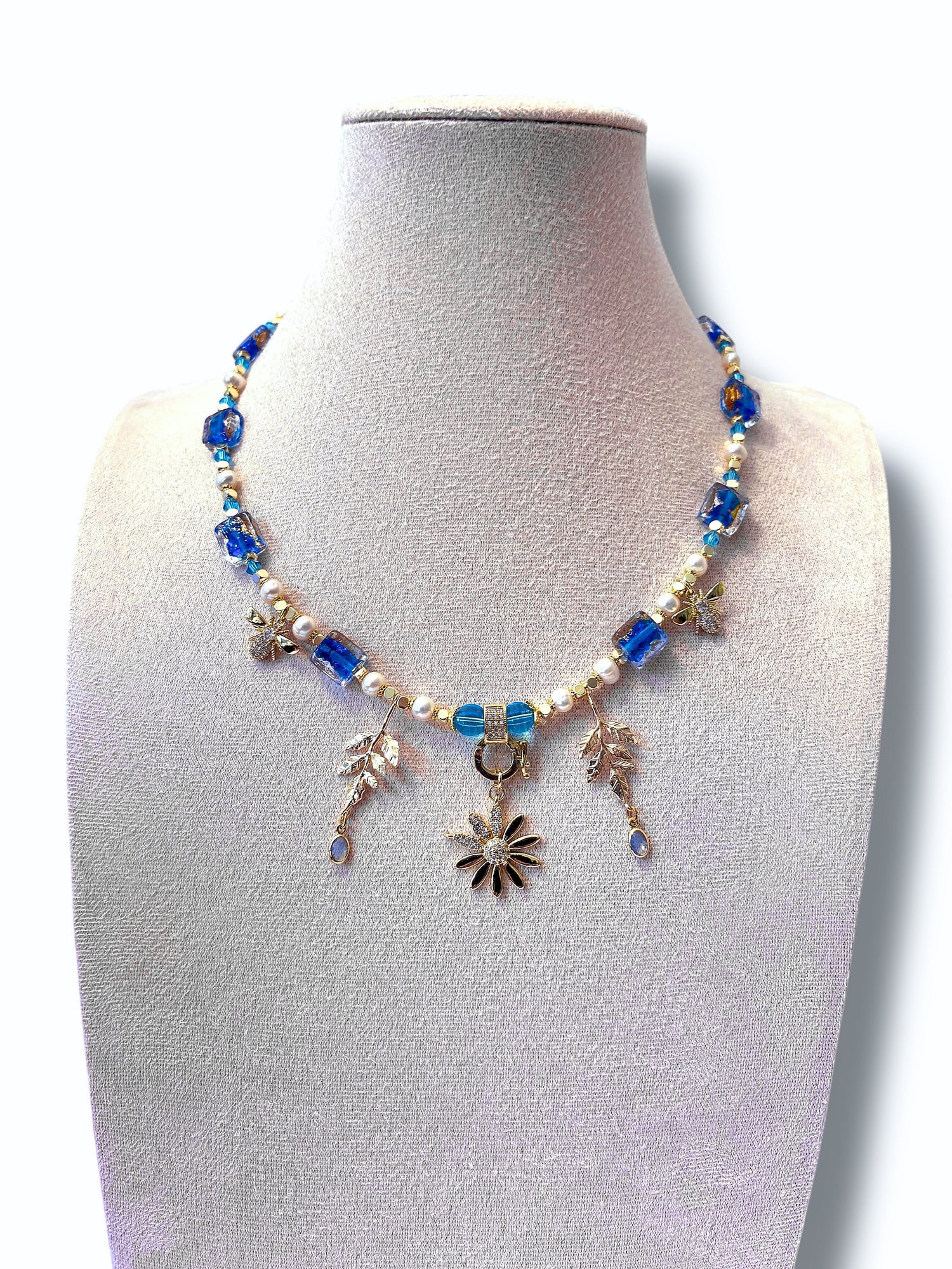 Spring Skies necklace