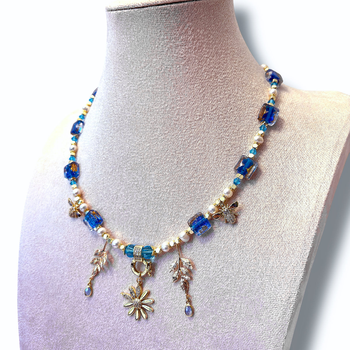 Spring Skies necklace