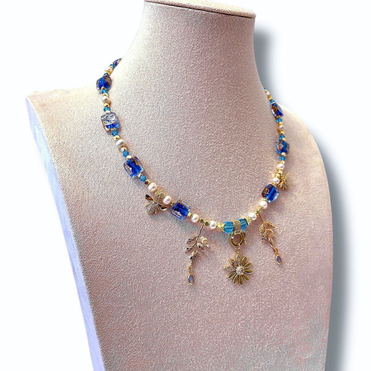 Spring Skies necklace